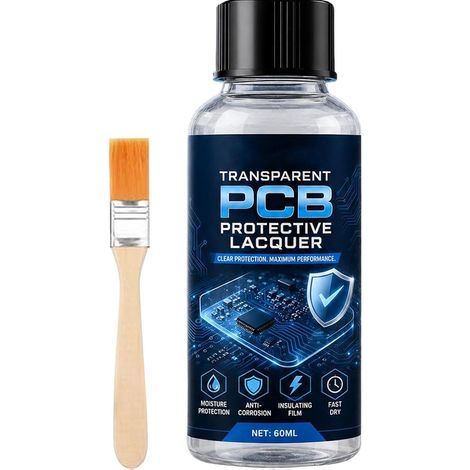 Recubrimiento Electrónico Impermeable 60 ml Película Protectora (1/5)