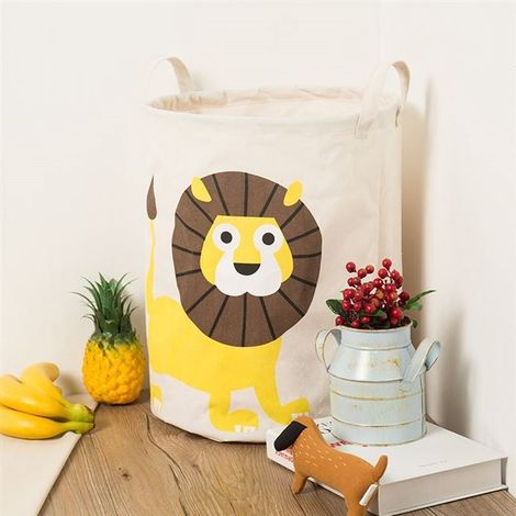 Panier à linge chambre enfant Paniers à linge Sac à linge pliable Lion