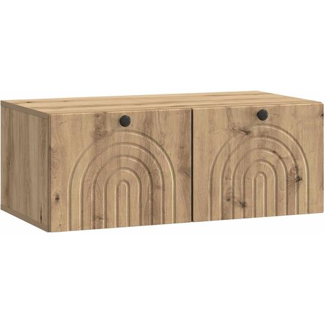 Maison Exclusive - Mobile Porta TV da Muro 78,5 x 41 x 30 cm Rovere Artigianale (1/5)