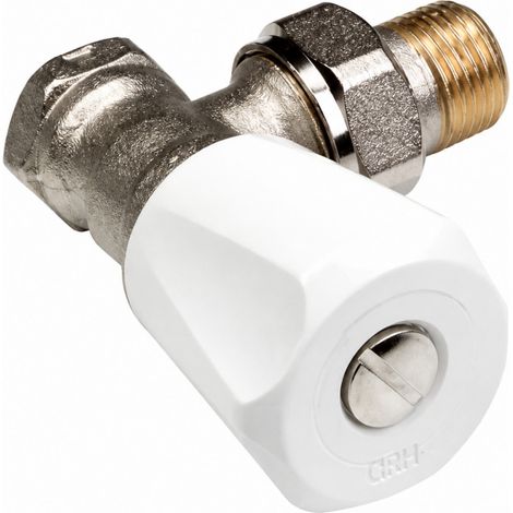 Rubinetto manuale semplice regolabile a squadra - Femmina 20x27