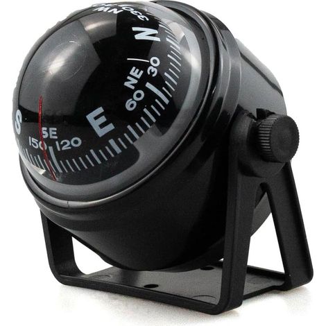 Boussole marine, boussole de navigation pour voiture avec support de montage réglable, accessoires pour voiture et camion (1/4)