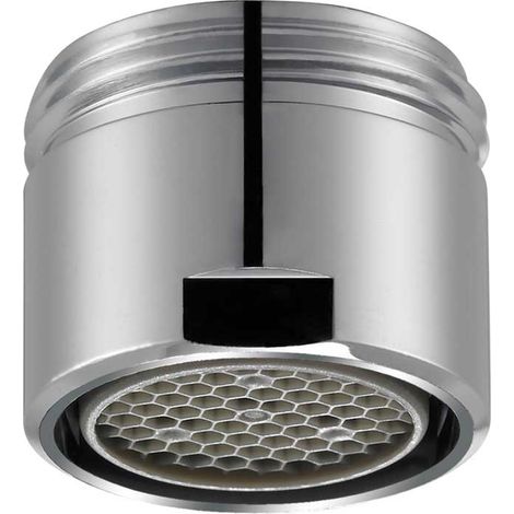 AEREATORE CON GUSCIO IN OTTONE CROMATO "HONEYCOMB" M18 x1" -