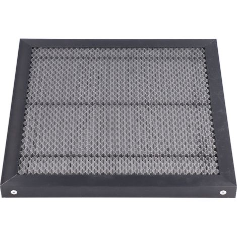300 x 300 x 22 mm Waben-Arbeitsplatte für Laserschneiden und -gravieren, Trägerplatte (1/5)