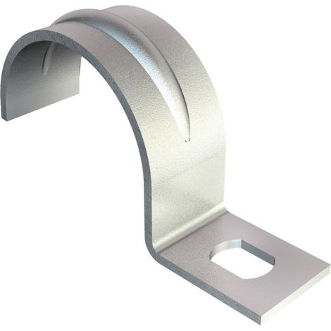 OBO Bettermann Befestigungsschelle einlappig 20mm Stahl galvanisch verzinkt, 100 Stück, 1003208 (1/4)