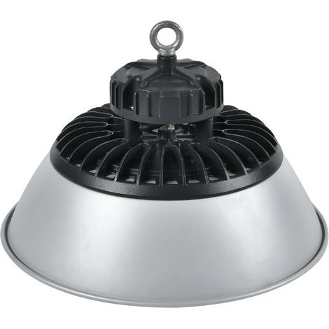 Cloche LED Industrielle 150W 90° ARGENT - Blanc Neutre  - SILUMEN