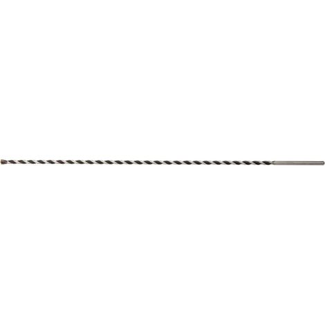 Broca de grafito para hormigón de 10 mm x 600 mm - Punta mariposa, perforación de precisión (1/2)