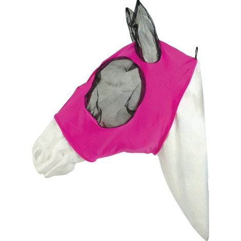 M = cob, Feuille de thé: Masque anti-mouches confortable en Lycra doux avec couvre-oreilles