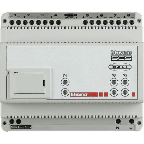 Passerelle Open Bacnet IP MyHOME BUS 6 modules (F450) (1/2)
