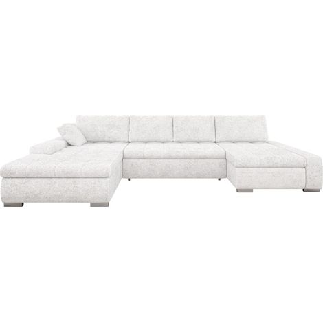 Canapé d'angle Comfivo Oliva, Fredo 25, Disponible, 394x213x80cm, 0 (1/5)