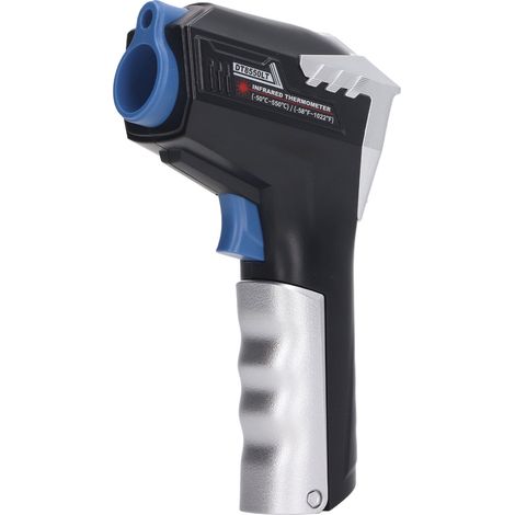 Thermomètre infrarouge 12:1, rapport de distance de mesure, écran LCD, pistolet de mesure de température, plage de mesure : -50 °C à 550 °C (1/5)