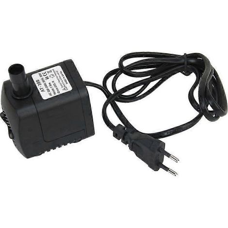 Pompe submersible de 15 watts, adaptée aux fontaines, bassins et aquariums, CA 220-240 volts. (1/5)