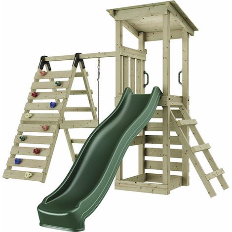 Spielturm Sevilla Maße: B 306,2 x T 184,1 x H 228,8 cm