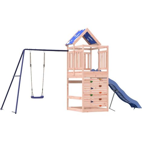 Spielturm Massivholz Douglasie vidaXL (1/5)