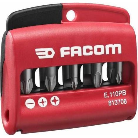 FACOM ETUI 10 EMBOUTS + PORTE EMBOUTS