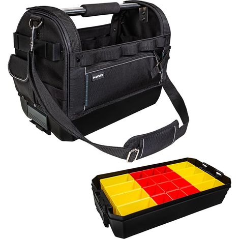 Sortimo ProClick Werkzeugtrage Tool Bag PC-TBA-M Schwarz + Tray/Insetboxen AB3 (1/5)
