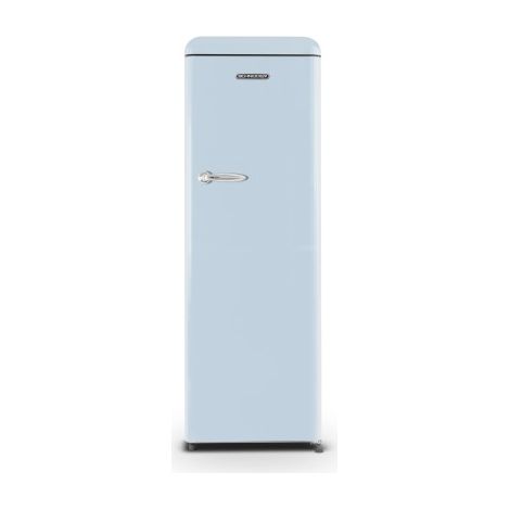 Schneider – SCCL329VBL – Réfrigérateur vintage bleu 1 porte – 181cm 337L – Froid brassé avec dégivrage automatique – Éclairage LED