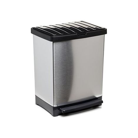CUBO PEDAL TREND METALIZADO 25L