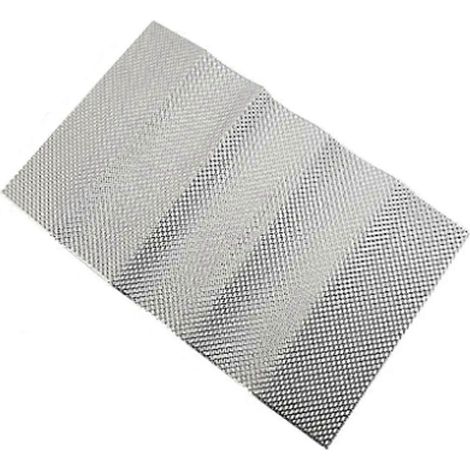 Écran thermique en aluminium gaufré, écran thermique pour tuyau d'échappement et plaque d'isolation thermique générale pour automobile (1/4)