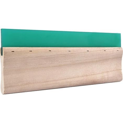 Raclette pour sérigraphie 4 tailles en bois Grattoir à encre pour sérigraphie 30 cm(1Pcs) (1/5)