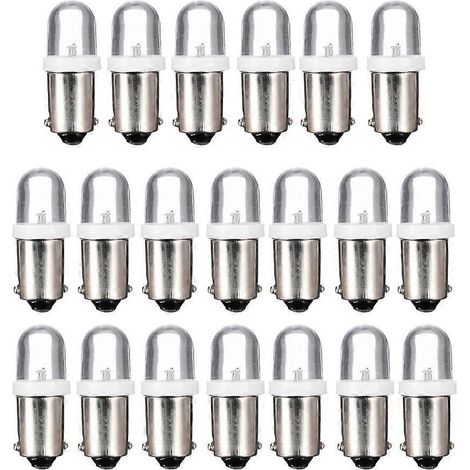 20 Stück T10 T11 BA9S T4W 1895 Auto-Blinker-LED-Lampen 12V Weiße LED-Lampen