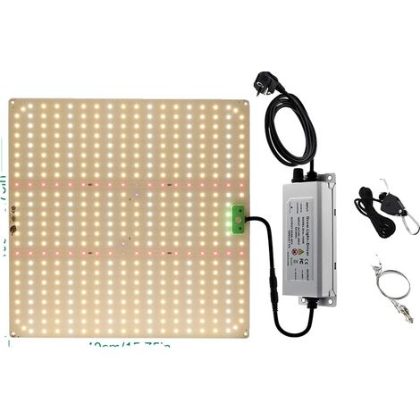 Lámpara LED de cultivo, espectro completo, intensidad ajustable, QBK1500Plus (1/2)