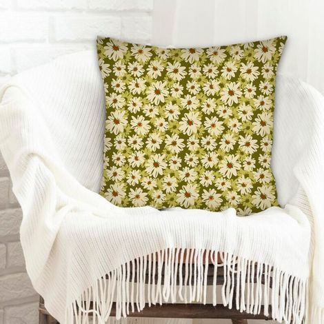 Housse de coussin sans coussin 45x45 maison douce confortable pour cadeau de Pâques (1/5)