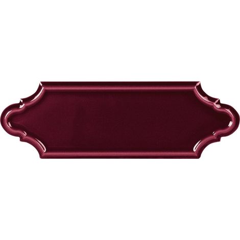 Carrelage mural faience effet classique KNIGHTSBRIDGE Crayon 18x5cm Cherry - Brillant - boîte de 0.65 m2 Crayon 18x5cm Cherry -  - boîte de 0.54 m2