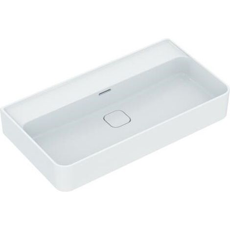 Lavabo STRADA II sans trou pour robinetterie 800 x 430 x 170 mm blanc IDEAL STANDARD