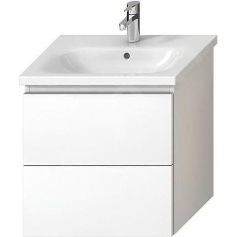 Jika Mio-N - Meuble sous lavabo 57x59x45 cm, blanc H40J7144015001 (1/2)