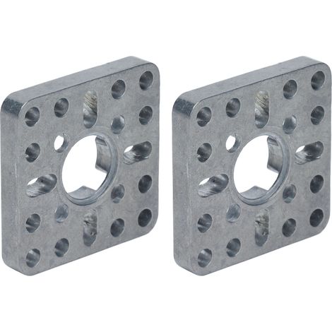 2 supports de servo 40x40mm en aluminium de qualité supérieure, finition anodique haute dureté, pour maquettes de robots. (1/5)