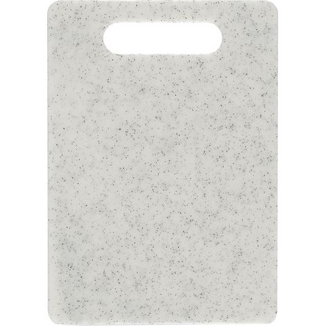 Planche à découper en plastique effet minéral 37x23 cm (1/3)