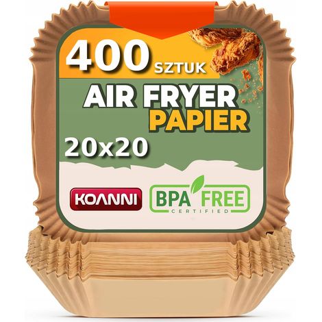 Bandejas de papel para freidora de aire con certificación 400X (1/5)