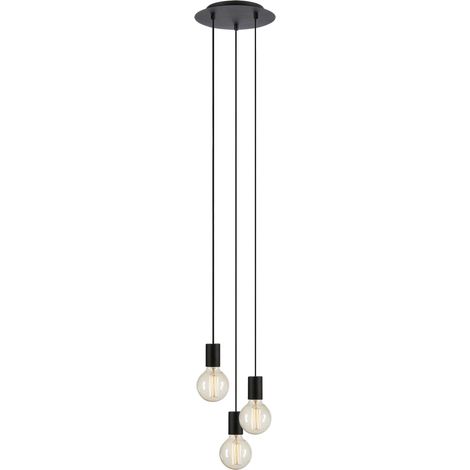 Suspension 3xe27 max 40w noir - markslojd - cielo 88866175 88866175 88866175 88866175 (1/3)