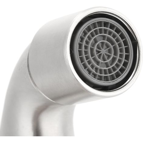 Grifo de acero inoxidable de 1/2 pulgada para lavadora – Grifo individual iluminado para cocina y baño (montaje en pared) (1/5)