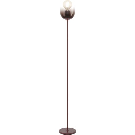 Eglo Stehleuchte Lequile E27 Ø 15 x 140 cm rot/braun Lampen (1/2)