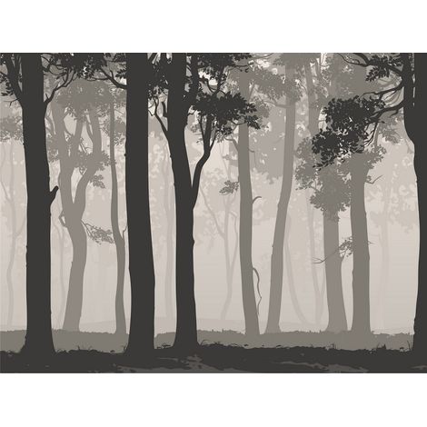 Poster Thème Mystic Forest - 360 x 270 cm (1/3)