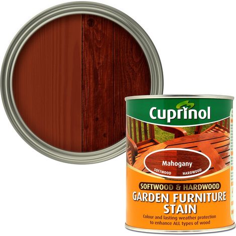 Cuprinol Mahogany Softwood & Hardwood Garden Furniture Stain - 750ml