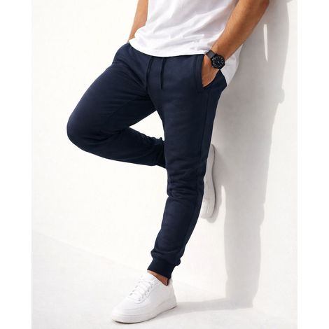 Herren-Jogginghose in Marineblau, Quittung L