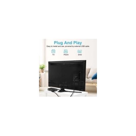 Adaptateur Péritel vers HDMI - Convertisseur Péritel vers HDMI avec câble HDMI - Scart vers Hdmi Convertisseur - Pour Full HD TV 720P/1080P - Audio Vidéo pour Lecteur DVD Sky Blu-Ray STB VHS Xbo (1/3)