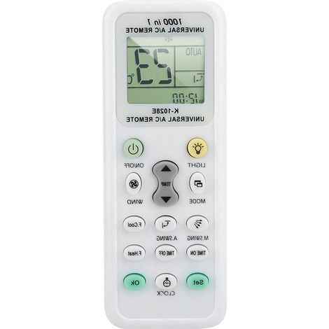 Ej.Life Klimaanlage Fernbedienung Controller, LCD Display Universal A/C Fernbedienung Ersatz Fernbedienung Universal LCD Controller KlimaanlageMobile Klimageräte (1/5)