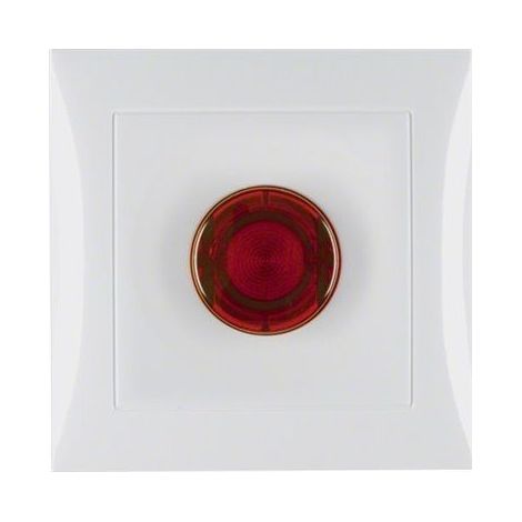 Interruptor Berker 51018989 pulsador acabado brillante