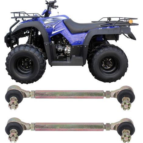 Ein Paar 130-mm-Kugelgelenk-Lenkgestänge wird zur Verwendung mit ATV-Quads von 50 bis 250 cm³ verkauft. (1/5)