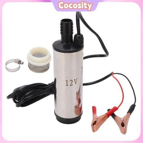 Pompe à Transfert D'Eau, Pompe de Puisard DC 12V à Eau avec Filtre pour Transfert de Carburant (1/4)