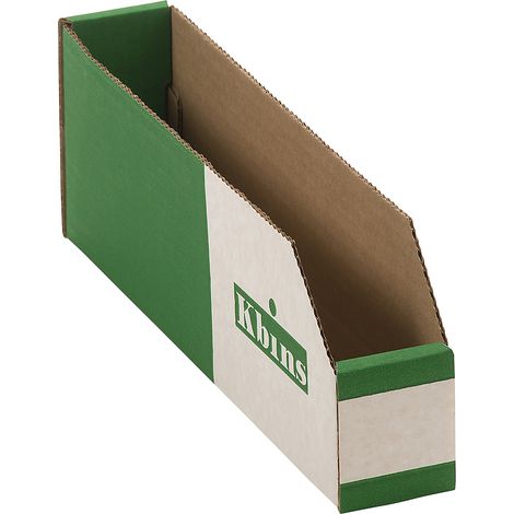 FRANKEL kaiserkraft, Bac de stockage en carton, lot de 50, L x