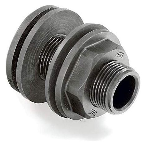 Connecteur Réservoir Eau 1'' 25mm pour Baril Pluie Récupération Bassin (1/2)