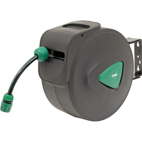 Dévidoir pour tuyau d'arrosage STIER SGS-300, 30+2 m, avec pistolet de pulvérisation (1/5)