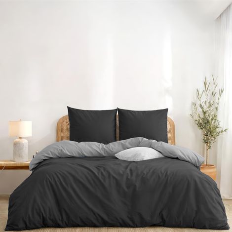 Housse de Couette 200x200 avec 2 Taies d'oreiller 65x65 cm (1/5)
