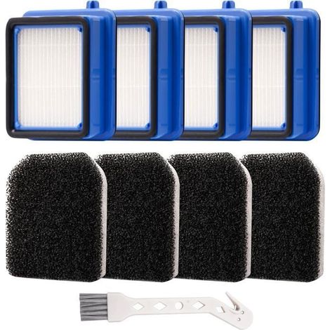(Come da foto) Filtro per aspirapolvere in 2 pezzi, ricambio per Electrolux Q6 Q7 Q8 WQ61 WQ71 WQ81 (1/4)