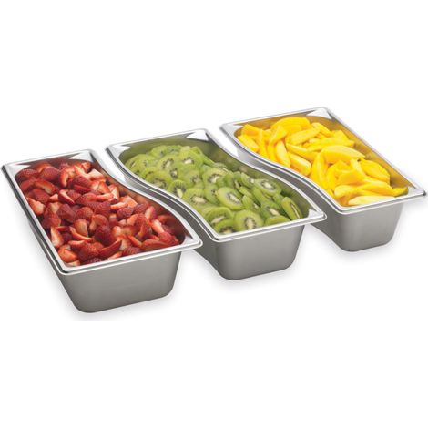 Bac de Présentation Extérieur pour Buffet GN 1/3 - H 65 à 100 mm - Pujadas