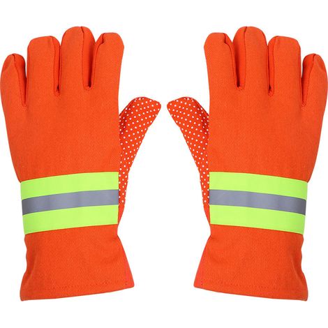 Gants d'incendie Gants de sauvetage d'urgence résistants aux hautes températures (1/5)